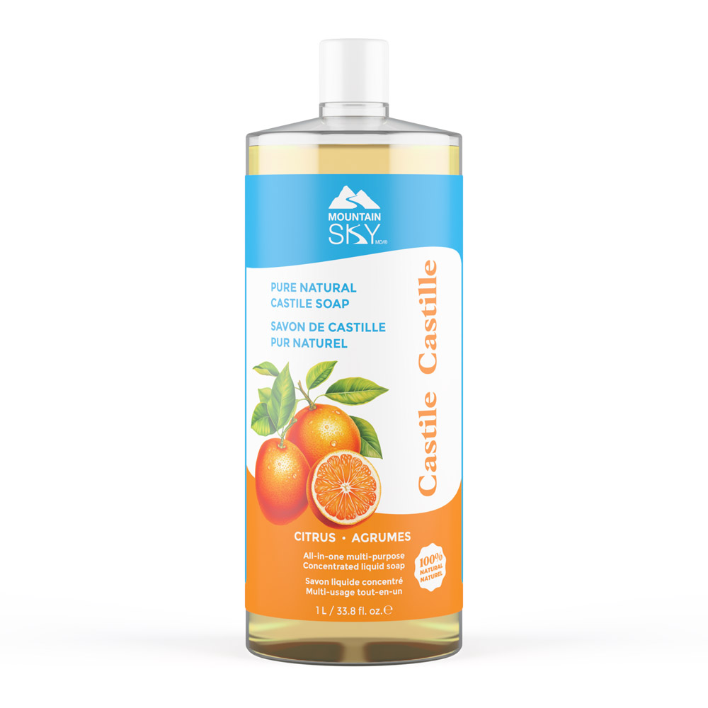 Liquid Castile Soap 1L Citrus